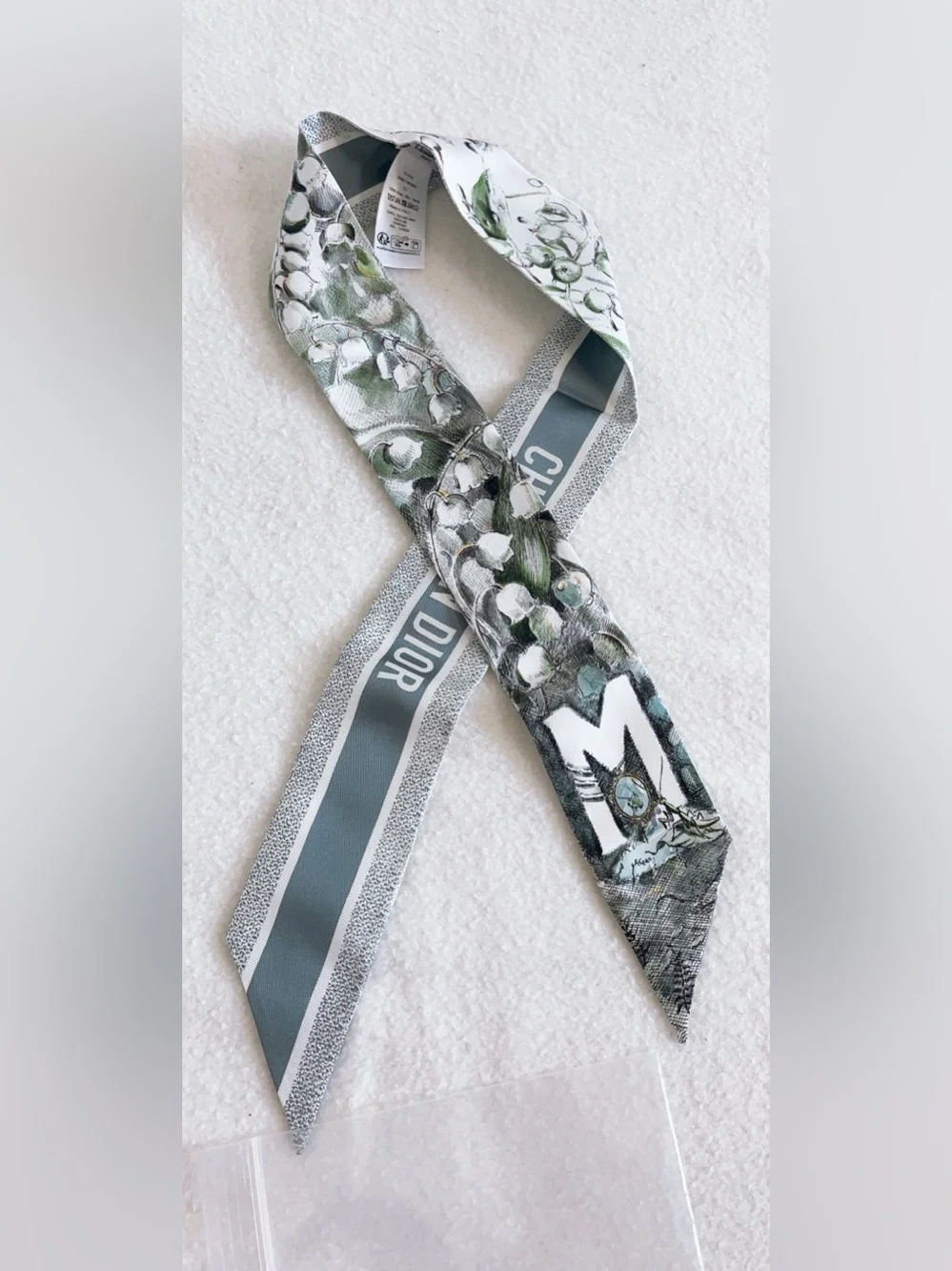 Dior Jardin D’hiver Mitzah Silk Scarf